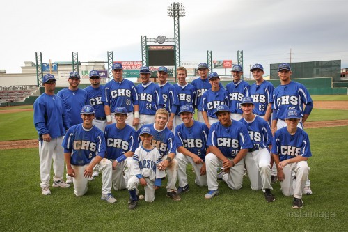 130405_Carson High Baseball at Aces Ballpark_Team Photo