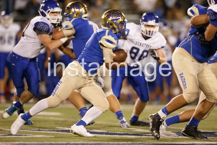 Jordan Carter running back for the Reed Raiders