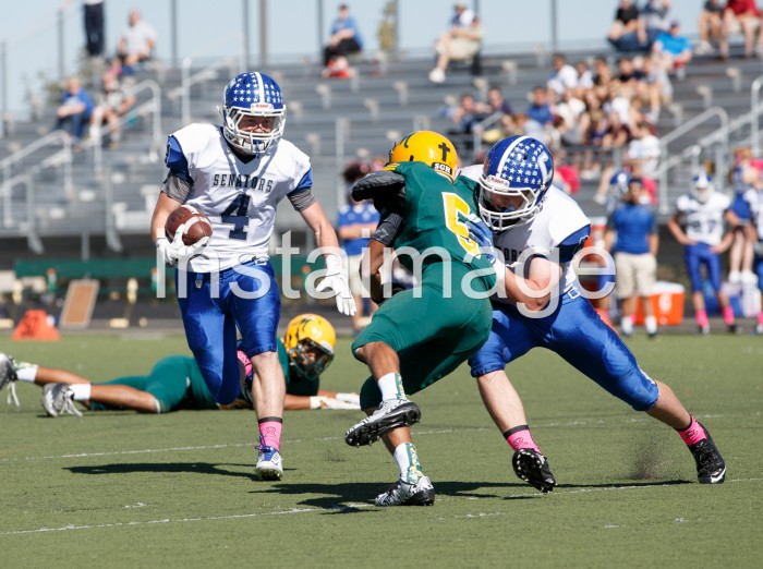 Asa Carter with a block from his brother Abel Carter