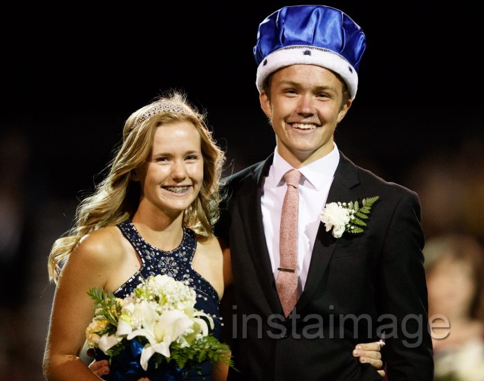 Homecoming King and Queen, Elise Brady and Danny Dudley